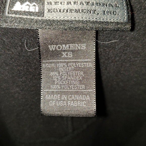 REI black Extra Small zip front vest - Picture 7 of 13